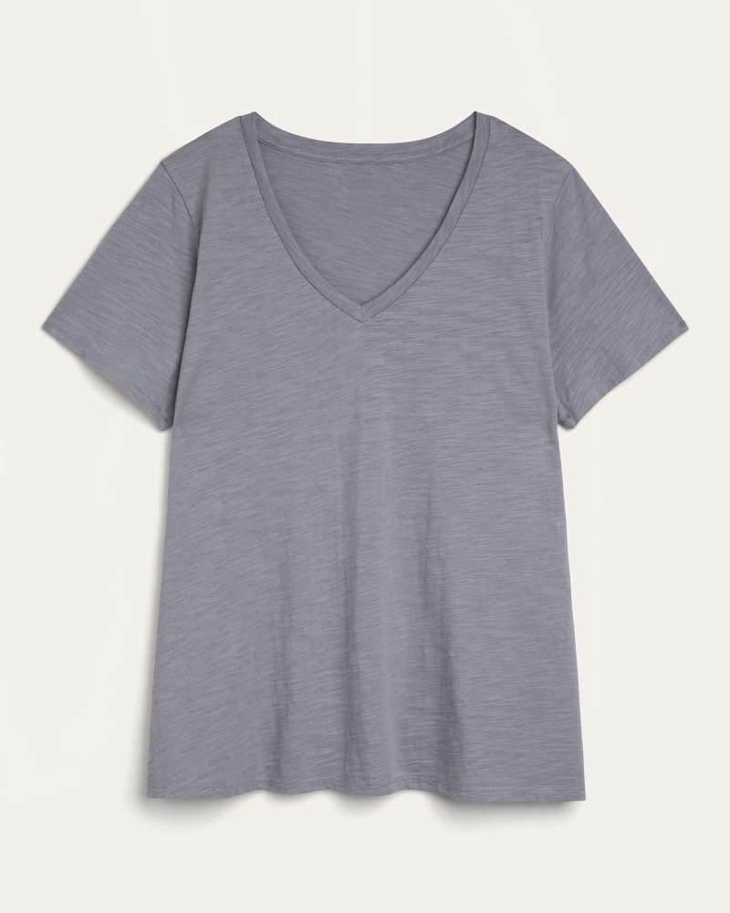 Front of plus size Michelle Soft Cotton Tee by Meri Skye | Dia&Co | dia_product_style_image_id:179373